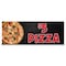Signmission $5 Pizza Banner Concession Stand Food Truck Single Sided B-96-30004 - alternate 1